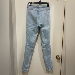 VINTAGE Acid Wash Sky Blue Jeans, Size 26